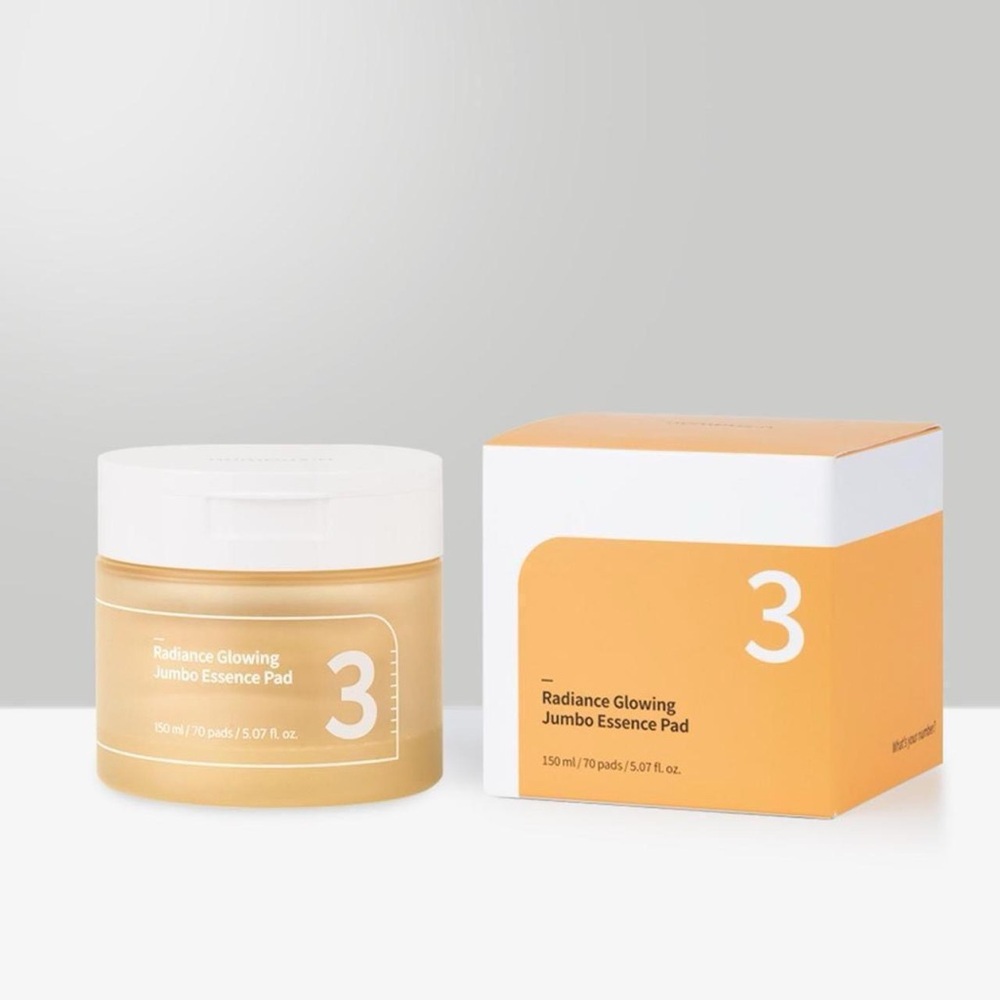 Numbuzin Toner Pads Glowing Radiance 70pc